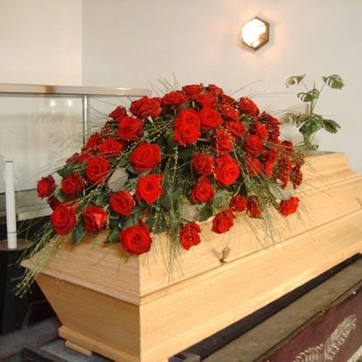 Beerdigung Blumenschmuck